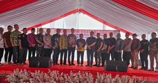 Peletakan Batu Pertama  Pembangunan Pabrik Kelapa Sawit PT KARYA INTI TANI Disambut Antusias